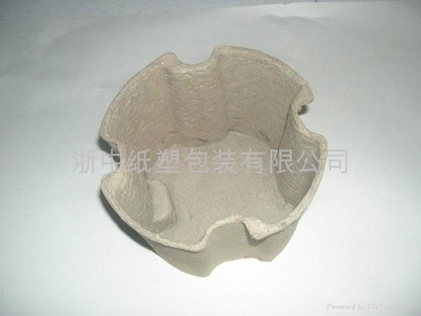 环保纸浆育秧花盆 - 浙中纸塑 (中国 浙江省 生产