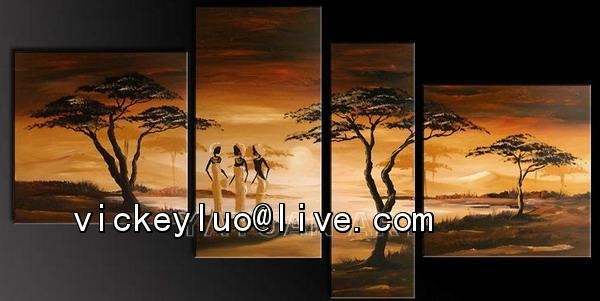African Canvas Art