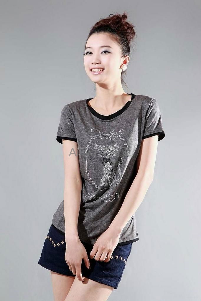 韩版女装短袖t恤8518