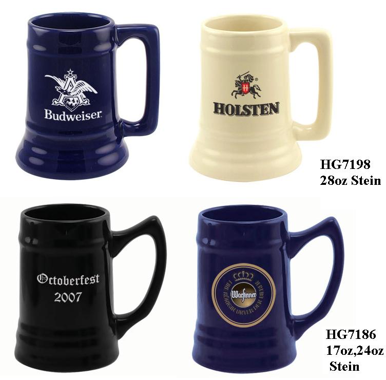 Pottery Beer Mugs