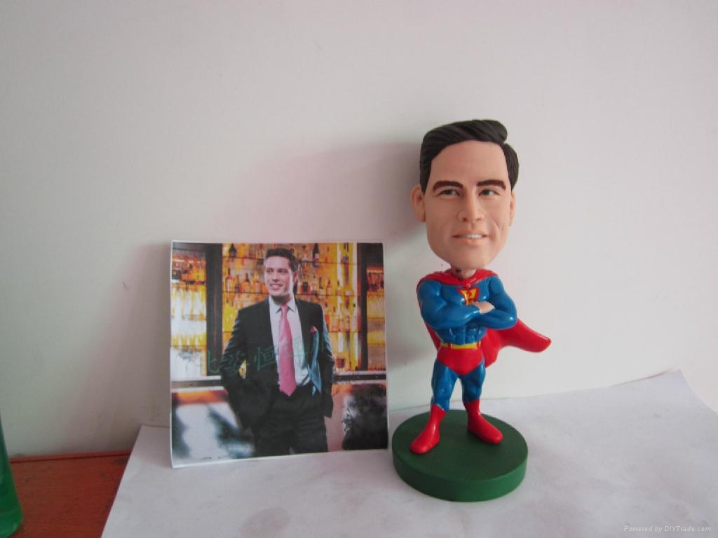cartoon doll polymer clay figurine skycity china christmas presents for your boss