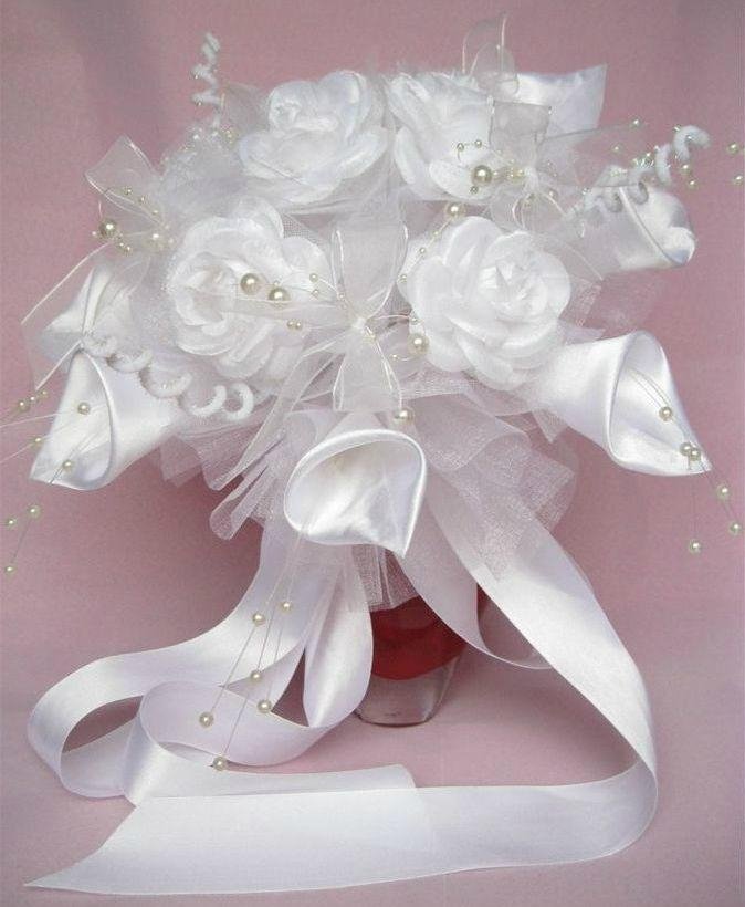 Wedding bouquet craft silk flower