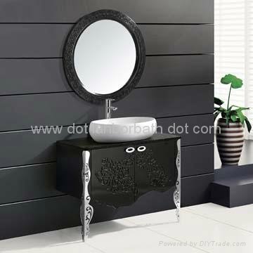 Bathroom Vanity Cabinets on Solid Wood Bathroom Vanity Cabinets   Ck018   Lanbor  China