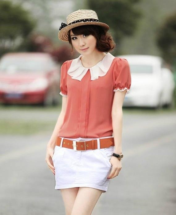 Wholesale Latest Cheap Fashion Korea Style Characteristic Girl Dresses