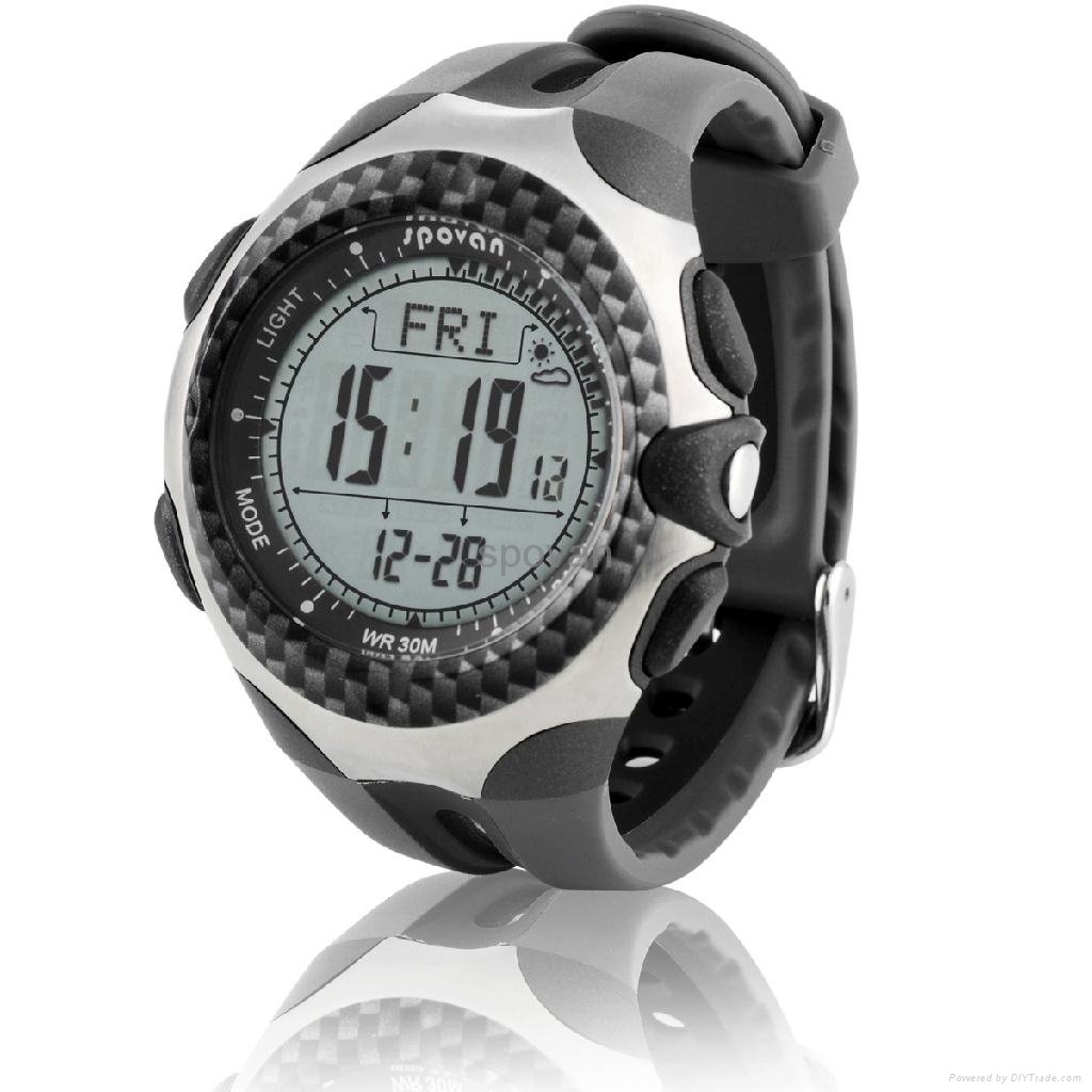 sport watch barometer altimeter therometer weather forcaste america sensor - Mingo ...