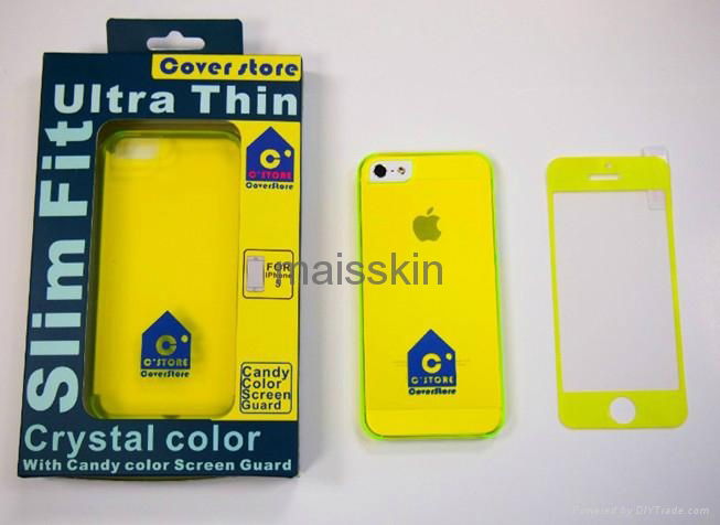 IPHONE 5 COVER STORE ULTRA THIN COLOR CASE