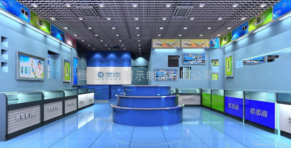 MOBILE PHONE STORE DESIGN AND PRODUCTION PROCESSING INSTALLATION