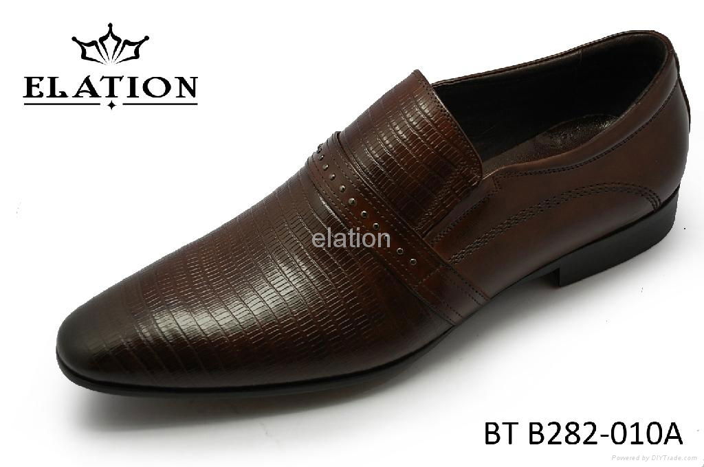 Unique mens dress leather shoes - BT B282-010A - elation (China) - Men ...