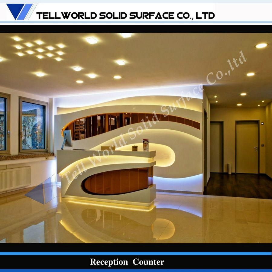 Luxurious Modern Design Commercial Salon Reception Counter - TW ...