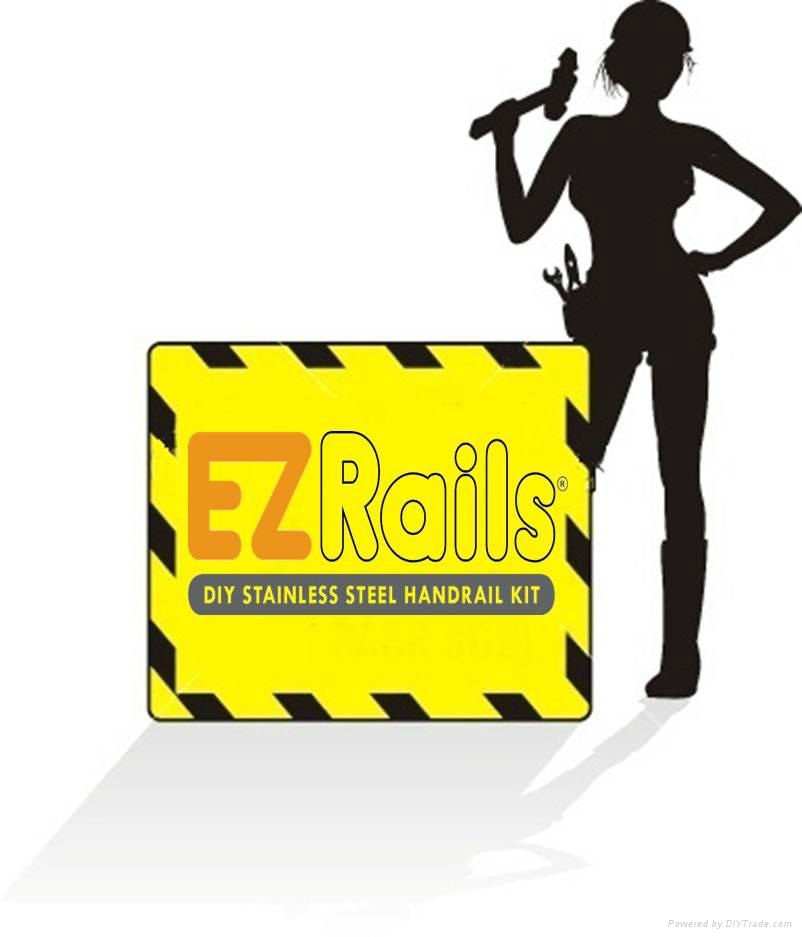 Ezrails - diy stainless steel balustrade system