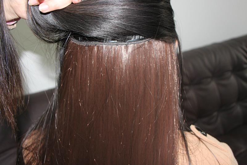 Human Hair Extensions Weft