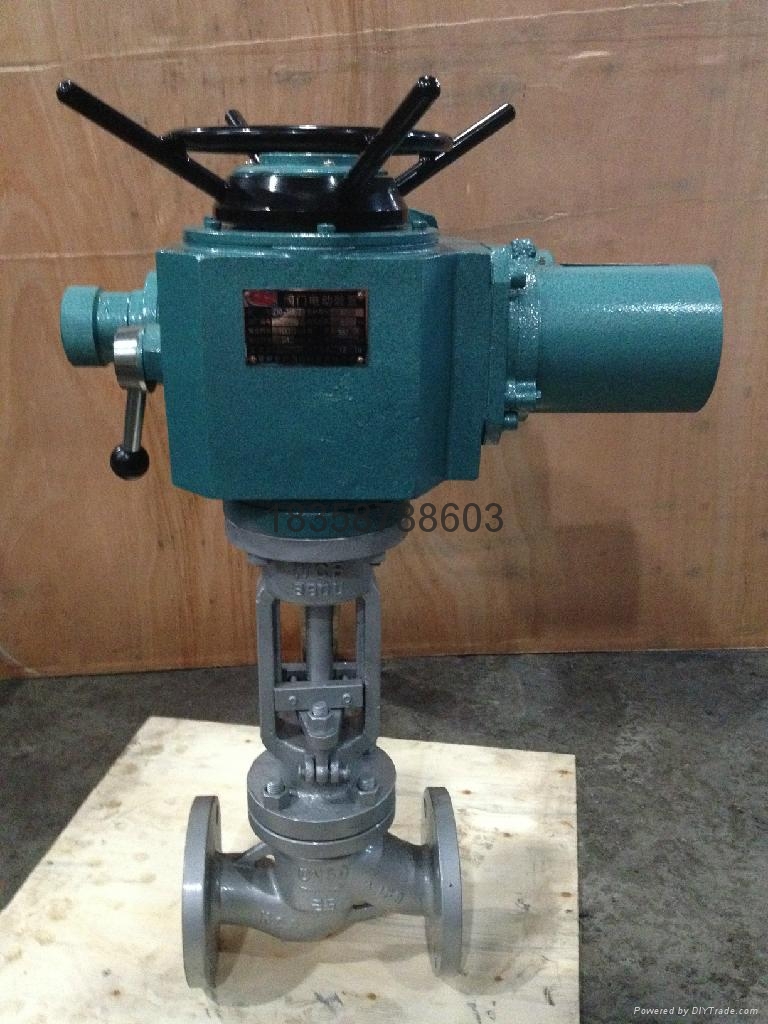 J941电动法兰连接截止阀 - J941H - 方迪阀门 (