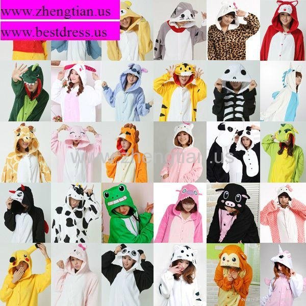 Unisex Party Cosplay  Pajamas diy Onesie Kigurumi adult  Animal Costumes animal costumes Anime