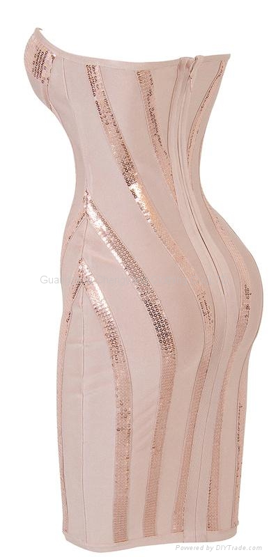 2013 celebrity bandage bodycon dress wholesale bandage dress factory 2