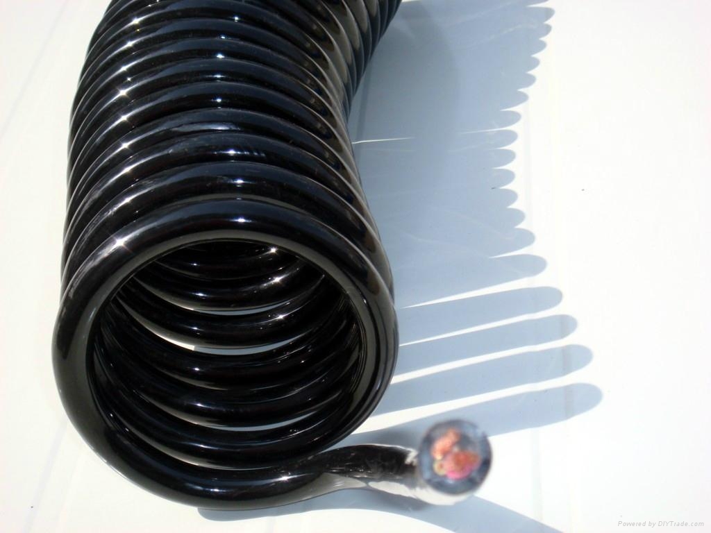 3芯6平方大直径螺旋弹簧电缆 - rvu - jtl (中国 江