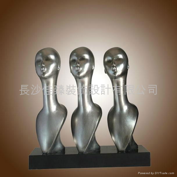简约现代抽象雕塑 - 佳臻 (中国 湖南省 生产商)