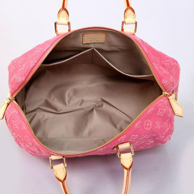 Brand new 2013 LV pink denim luggage bag speedy - M40831 - Louis vuitton (China) - Handbags ...