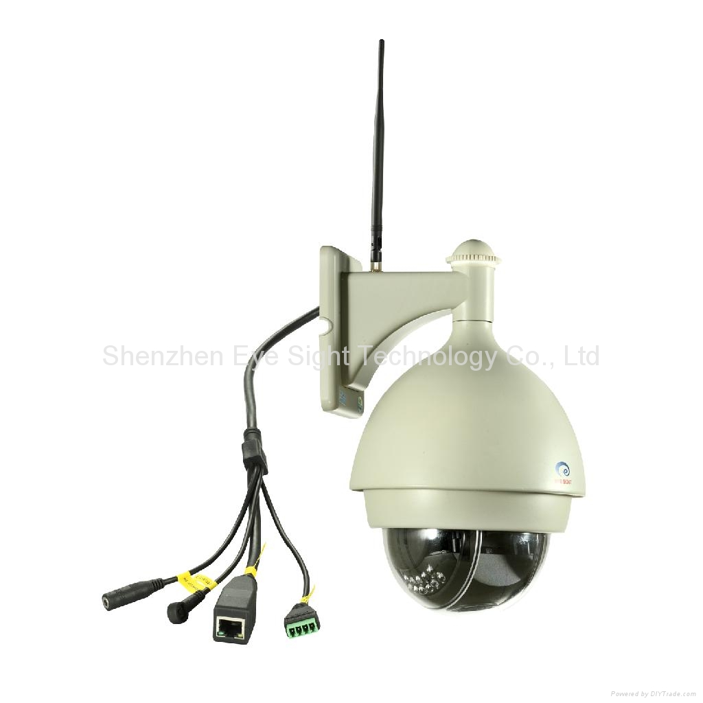 Outdoor Ptz Dome Ip Camera With Zoom Function - Es-ip935iw