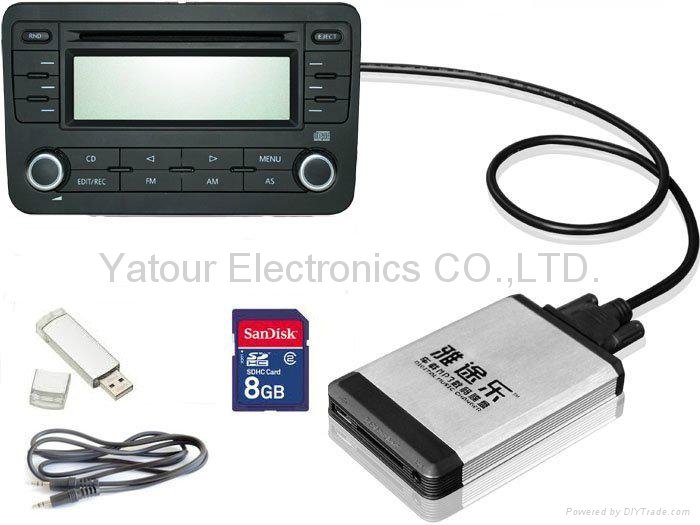 YATOUR USB SD AUX IN car MP3 player - China - Manufacturer - Product