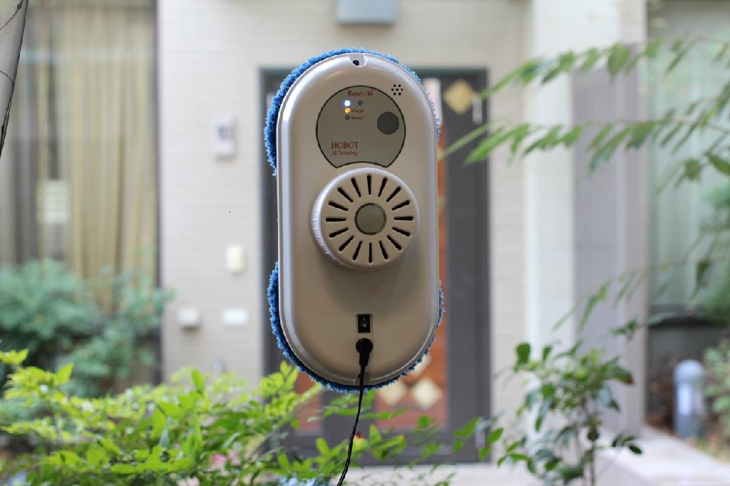 玻妞擦玻璃机器人(珍珠白) - HOBOT-168(W) (台