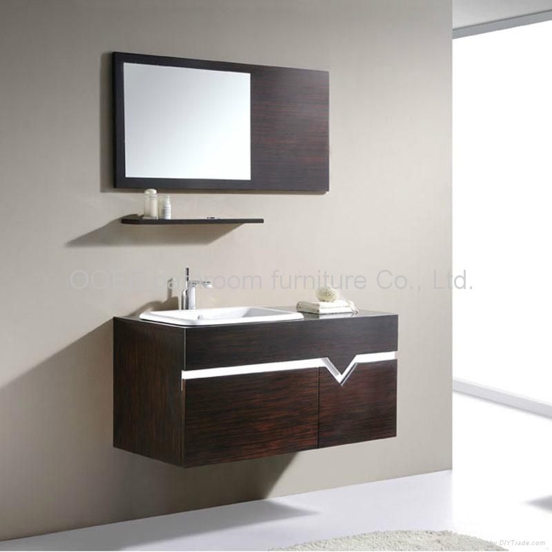 MDF bath vanity, bathroom vanity, bathroo cabinet OE-N702 wenge MDF bath vanity, bathroom vanity, bathroo cabinet OE-N702 wenge