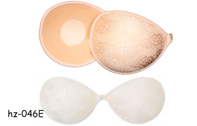 有花纹白色<em>文胸</em>,自粘式隐形<em>胸罩</em>,超轻型<em>布料文</em>