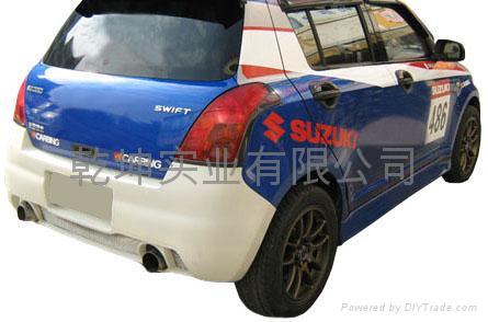 Black Suzuki Swift Modified. Suzuki Swift Body kits GTI