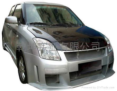 Suzuki Swift OEM Bonnet Hood in Silver or black carbon 3