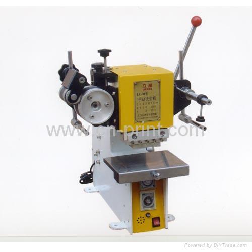 Plane I 80. Manual Plane hot stamping