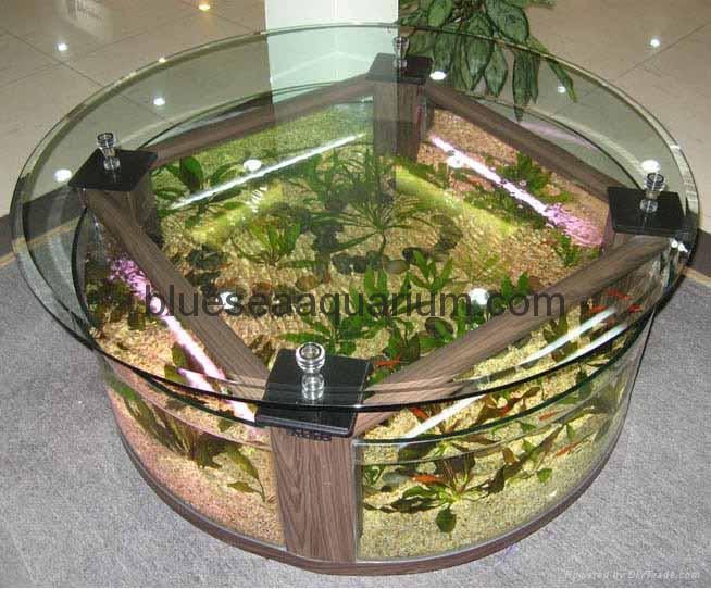 Aquarium Fish Tank Coffee Table