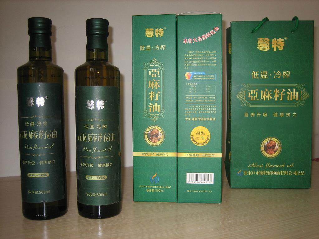 亚麻籽油 - 500ml - 馨 (中国 贸易商) - 食用油 - 