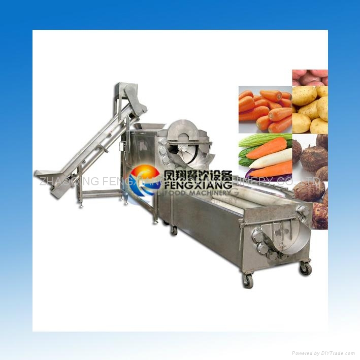 供应肇庆凤翔牌大型螺旋清洗去皮机 适合工厂