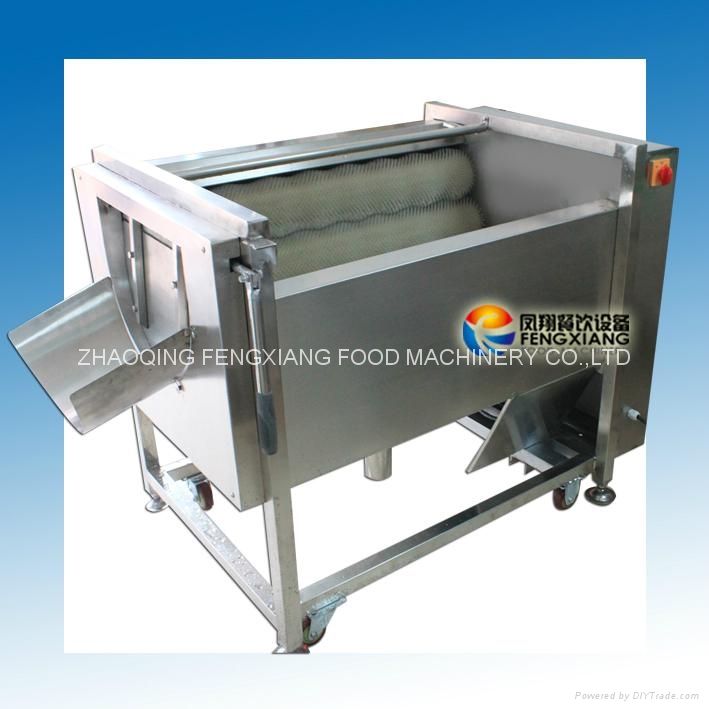 MSTP-80-1 胡萝卜皮机,土豆清洗脱皮机, 视频