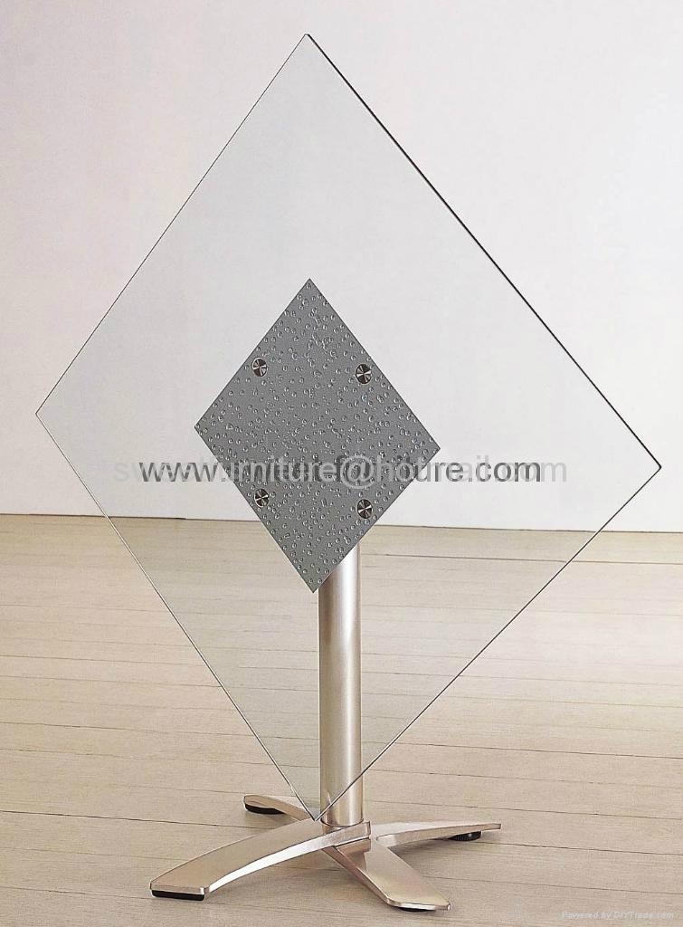 Folding dining table,foldable glass table,folding furniture 5