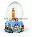 Polyresin snow ball resin snow ball