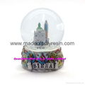 snow globe resin snow globe  polyresin snow globe