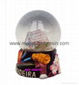 Polyresin Madeira Snowglobe Souvenir  Resin Snow Globe