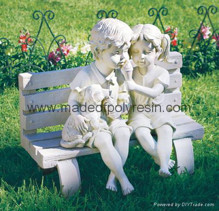 Garden Statues on Playing Children Garden Statue  Garden Crafts   Mpgr50038   Made Of