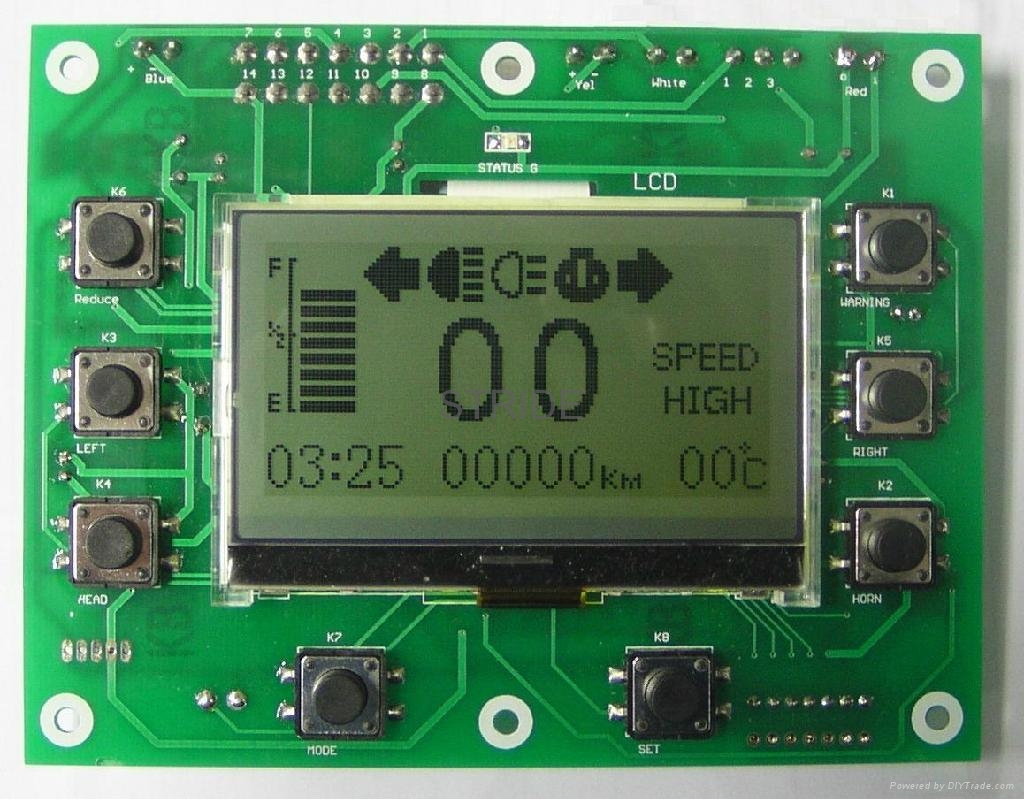 电动车液晶面板