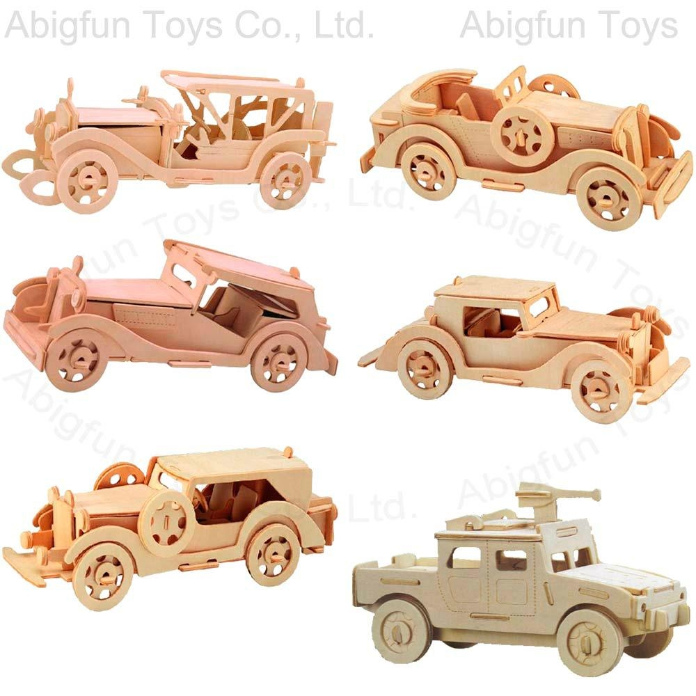 Woodcraft Car Automobile Model Kits Catalog China Wood