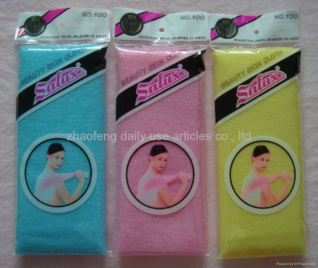 SALUX japanese exfoliating body wash cloth ZF168 salux (China