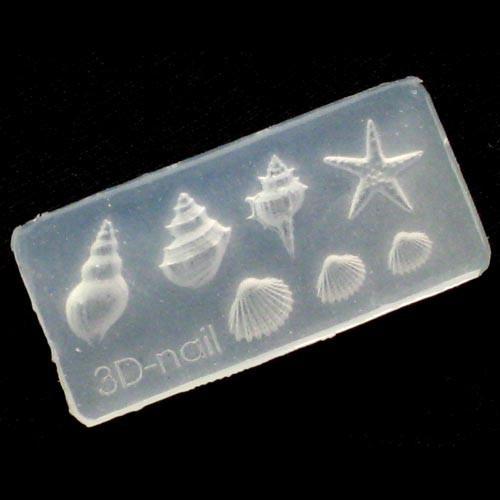 acrylic nail art. 3D nail molds for acrylic nail