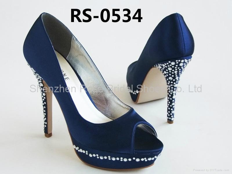 royal blue bridal shoes  RS0534  ROSE SCENT China 