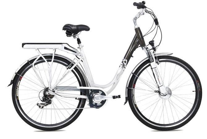 bicycle with battery