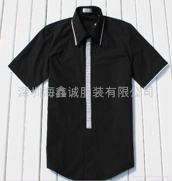 深圳美发店工作服(衬衣)厂家订做 - F3 - 海鑫诚