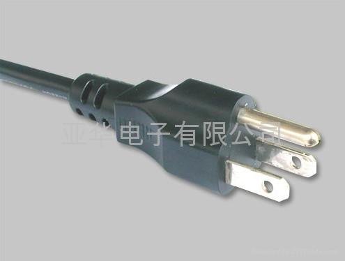 供应日本PSE电源线带地线插头 - YH-012 - YH