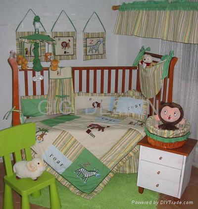 Baby Bedroom Sets on Baby Bedding Set   Animals   Gigi Design  China Manufacturer