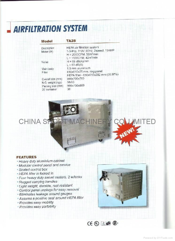 air filtration systemTA28
