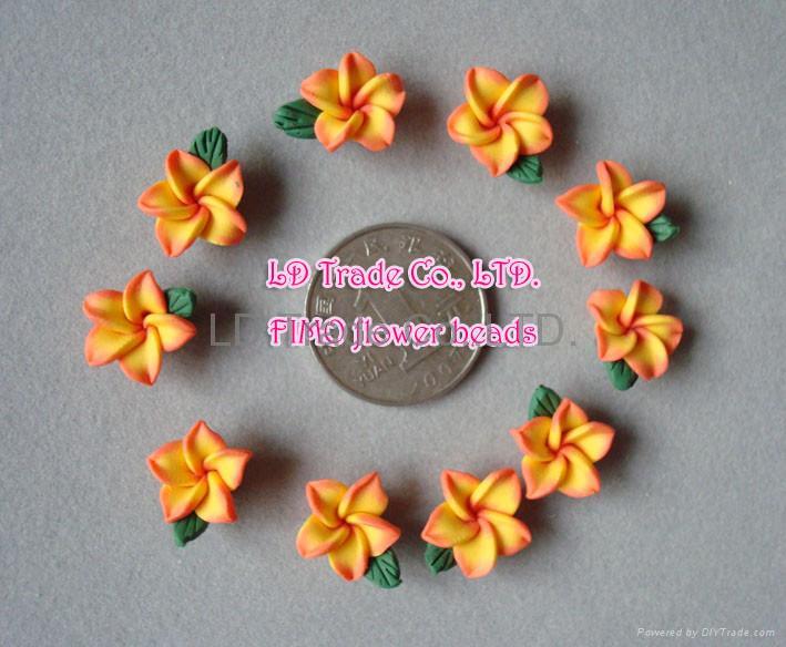 FIMO Flower beads2