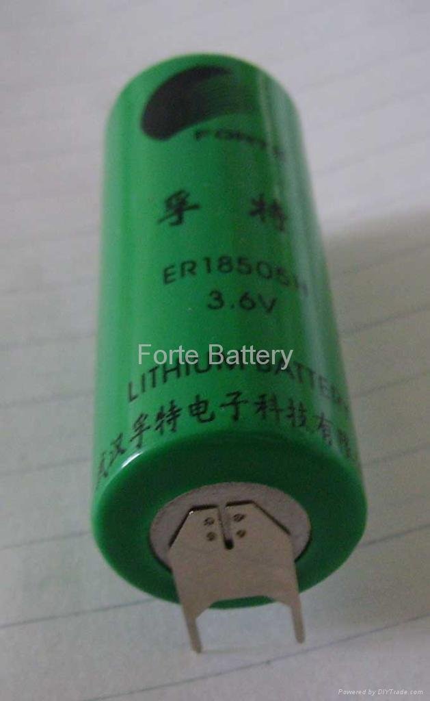 ER18505M A size 3.6V Li-SOCl2 Battery - FO